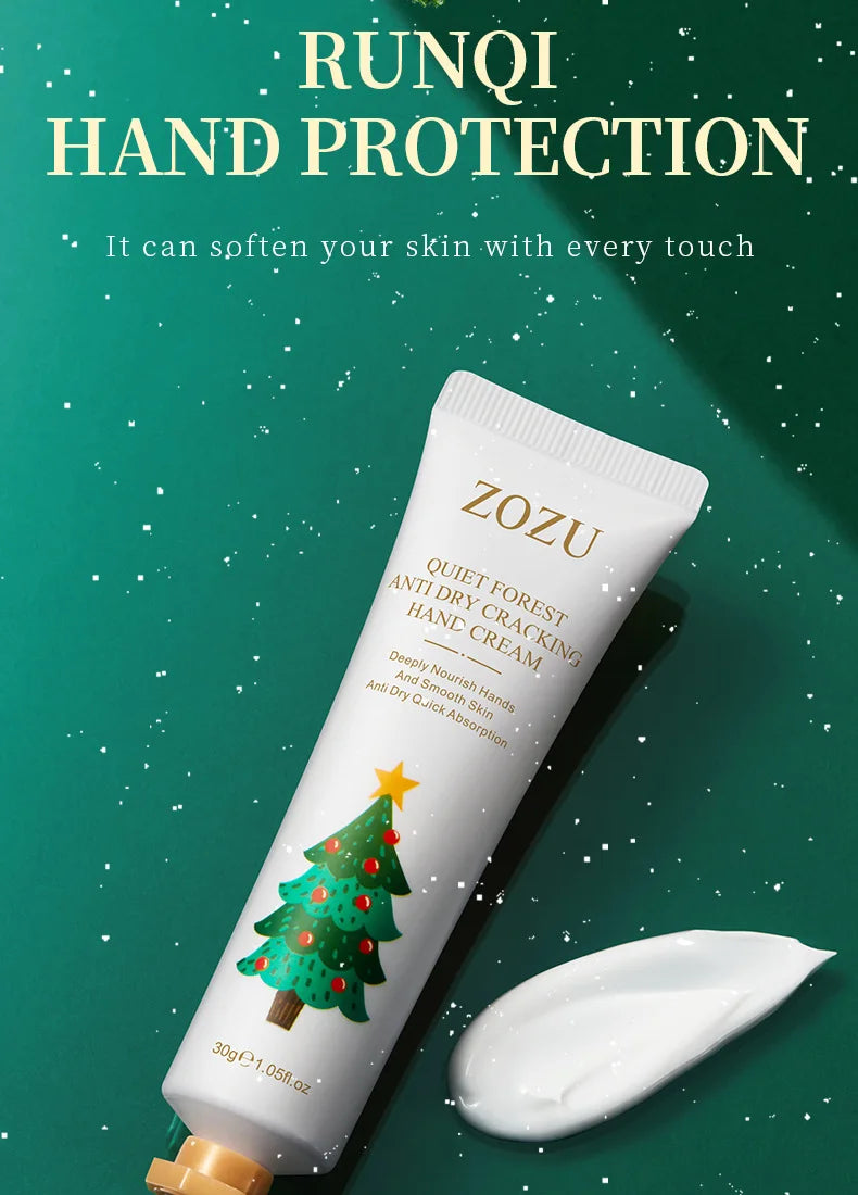 5pcs/Set Christmas Gifts Hand Cream Sets Moisturizing Refreshing Handcream Nourishing Beauty Hands Creams Skin Care Products