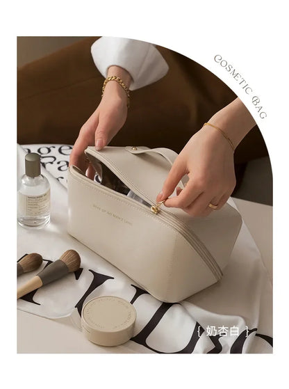 Makeup Organizer Female Toiletry Kit Bag Make Up Case Storage Pouch Luxury Lady Box, Cosmetic Bag, Organizer Bag for Travel Zip