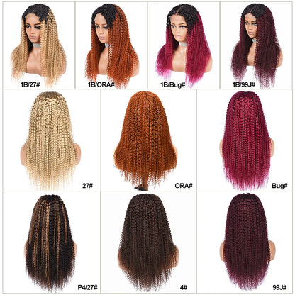 Miss Rola Brazilian Human Hair Curly Wigs 180% Density 4x4 Lace Closure Wig Kinky Curly Hair Wig Remy Pre Plucked With Baby Hair