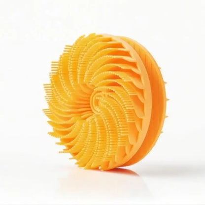 Soft Silicone Body Scrubber Scalp Exfoliating Non-irritating Body Wash Massager Bath Shower Skin Care Tool