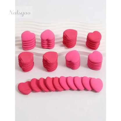 20 pcs Finger Air Cushion Sponge Powder Puff Set Makeup Foundation Concealer Blending Puff Wholesale