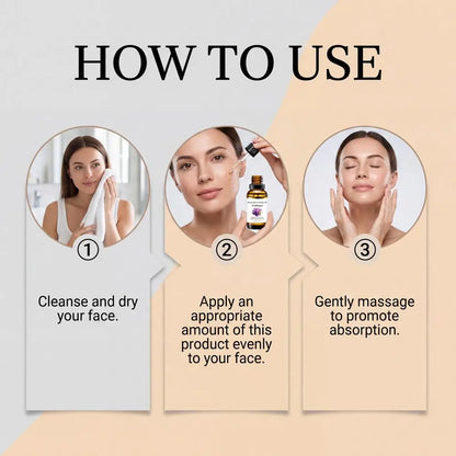Natural Bakuchiol Facial Oil Deep Nourishing Elasticity Repair Skin Serum Hydrating Brightening Anti Wrinkle Skin Care 30ml
