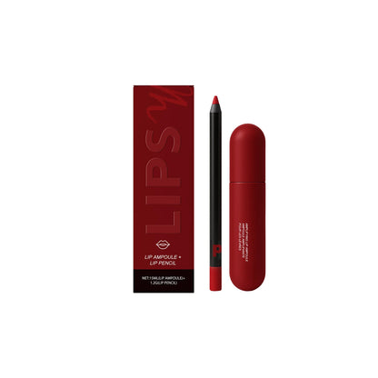 Waterproof Matte Lipliner Pencil Set Long Lasting Non Drying Perfec Lining Filling Lips Moisturizing Plump Lip Color Lip Care