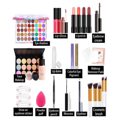 Girls Makeup Advent Calendar Surprise Blind Box 24pcs Skin Care Products Gift Box Christmas Countdown Calendar Beauty Care Set