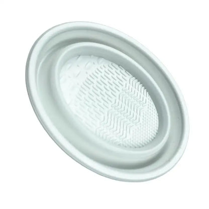 wSoft Silicone Makeup Brush Cleaner Folding Powder Puff Cleaning Bowl Eyeshadow Brushes Wash Clean Mat Beauty Tools Scrubber Box
