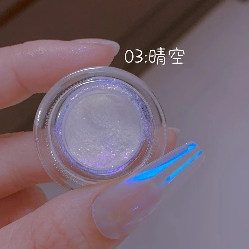 5ML/Jar Silver Metallic Painting Gel Nail Polish Sparkling Glitter Nail Art Gel Varnish Mirror Effect UV Gel Polish Manicure Art