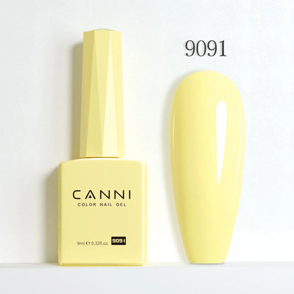 CANNI Gel Nail Polish TPO/HEMA FREE Gorgeous Christmas Red Color Winter Nails Full Coverage Soak Off UV LED Semi Permanent Gel