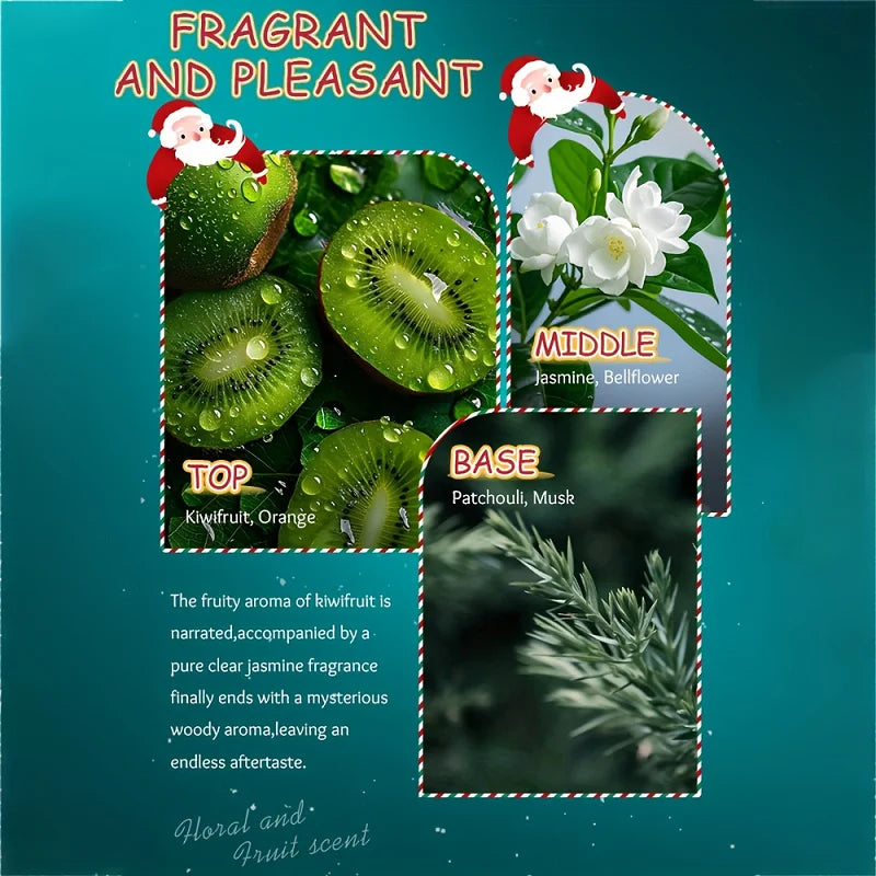20Pcs/Box Kiwi Christmas Hand Cream, Compact And Portable, Moisturizing For Autumn And Winter, Suitable For Travel