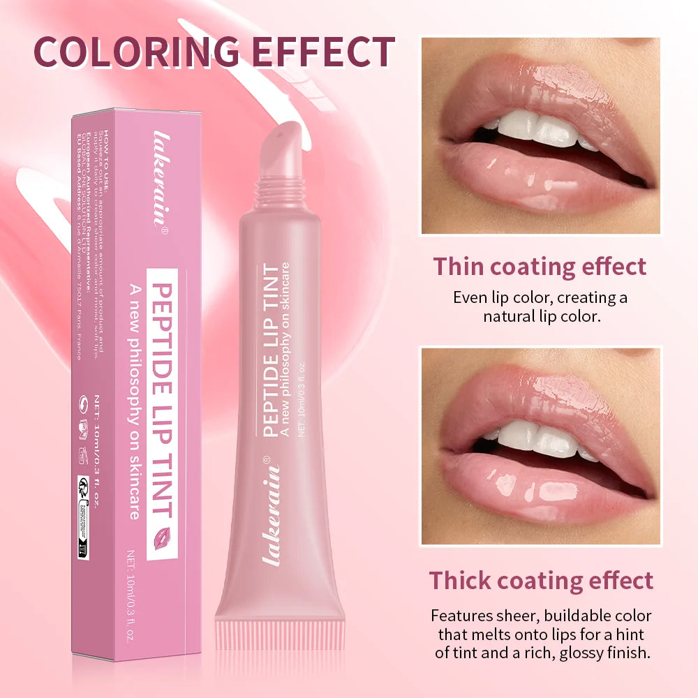 Christmas Gift Hydrating Lip Gloss Glitter Plumping Lipgloss High Shine Glass Finish Nude Colors Shiny Jelly Liquid Lipstick