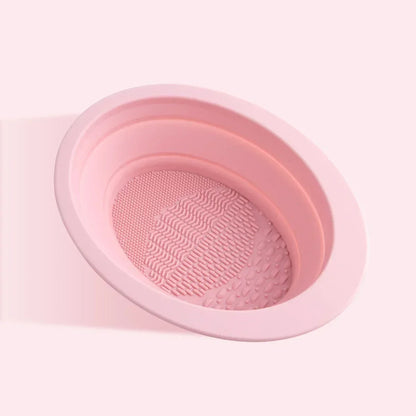 New Silicone Eye Shadow Brush Cleaning Colorful Scrubber Cleaner Sponge Remover Box Tools Makeup Brush Color Foundation