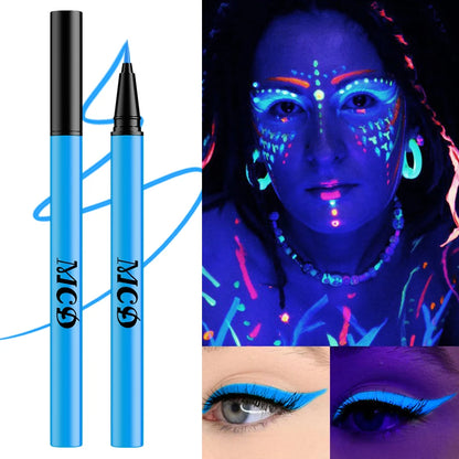 8 Colors Face Body Painting 1PC UV Light Neon Face Paint Art Makeup Blue Green Waterproof Christmas Party Body Paint Cosmetics