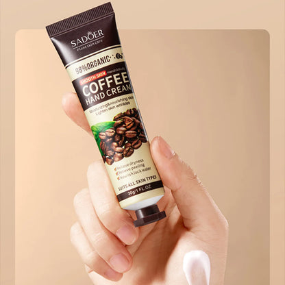 2pcs/Coffee Moisturizing Hand Cream, Skin Moisturizing Hand Cream for Dry Autumn and Winter Seasons, Christmas Gift,