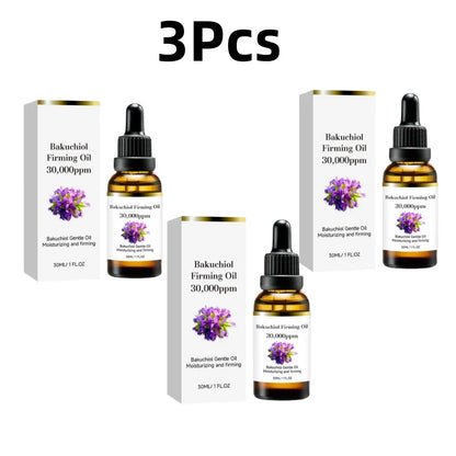 Natural Bakuchiol Facial Oil Deep Nourishing Elasticity Repair Skin Serum Hydrating Brightening Anti Wrinkle Skin Care 30ml
