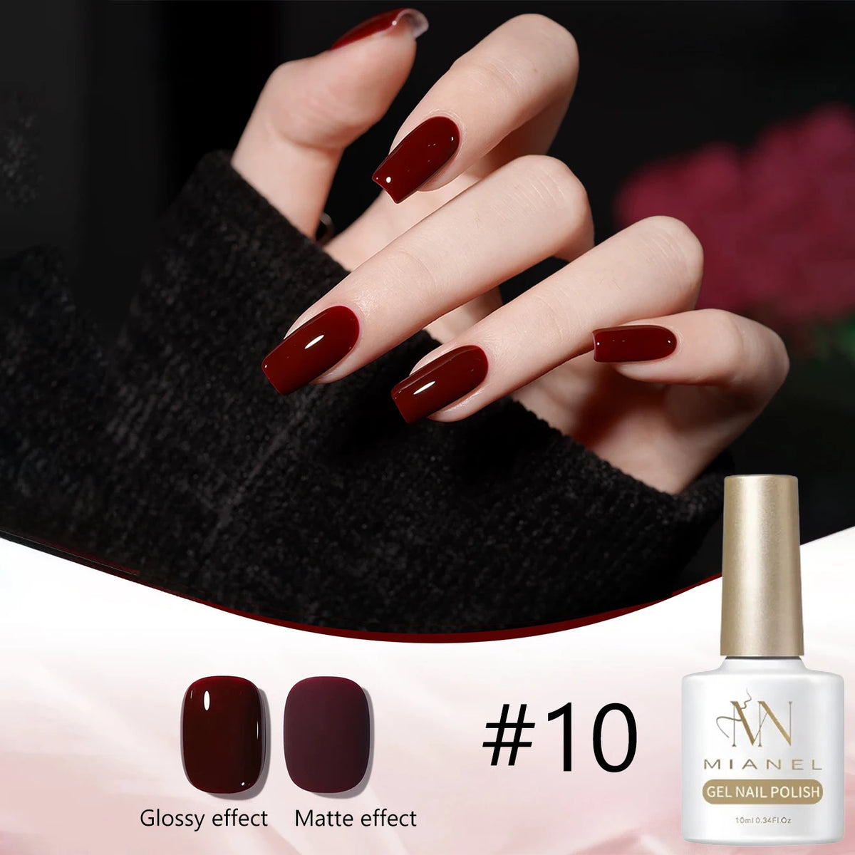 MN 12ML 1-21PCS Hot Selling Red through Half the Sky Cat Eye Nail Polish New Whitening Glass Bead Cat Eye Nail Polish Nail Art