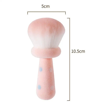 Cute Mushroom Powder Brush Blusher Brush Nail Dust Brush Makeup Brush Blusher Brush Nail Dust Brush Makeup Brush