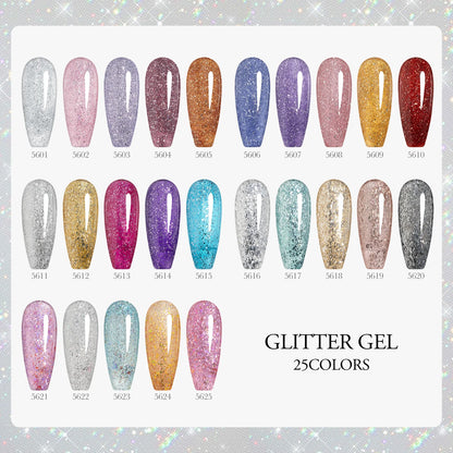 10ml Venalisa Hema Free TPO Free Gel Nail Polish Christmas New Year Soak Off Glitter Red Colors Cat Eye Magnet Nail Gel Polish