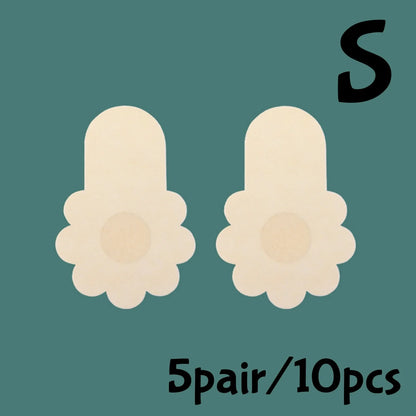 10-40pcs Invisible Nipple Stickers Non-Woven Fabric Lift Breast Pads Chest Bra Boob Patches Disposable Nipple Covers for Women