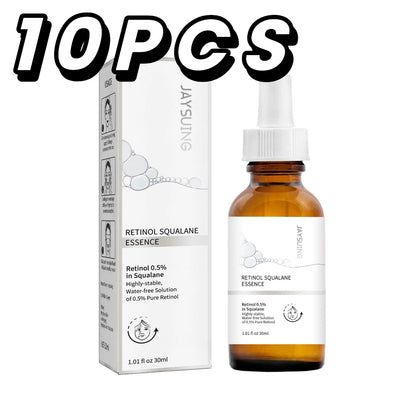Retinol 0.5% Squalane Essence Wrinkle Remover Fade Fine Lines Anti-aging Moisturizing Whitening Firming Repair Skincare Serum