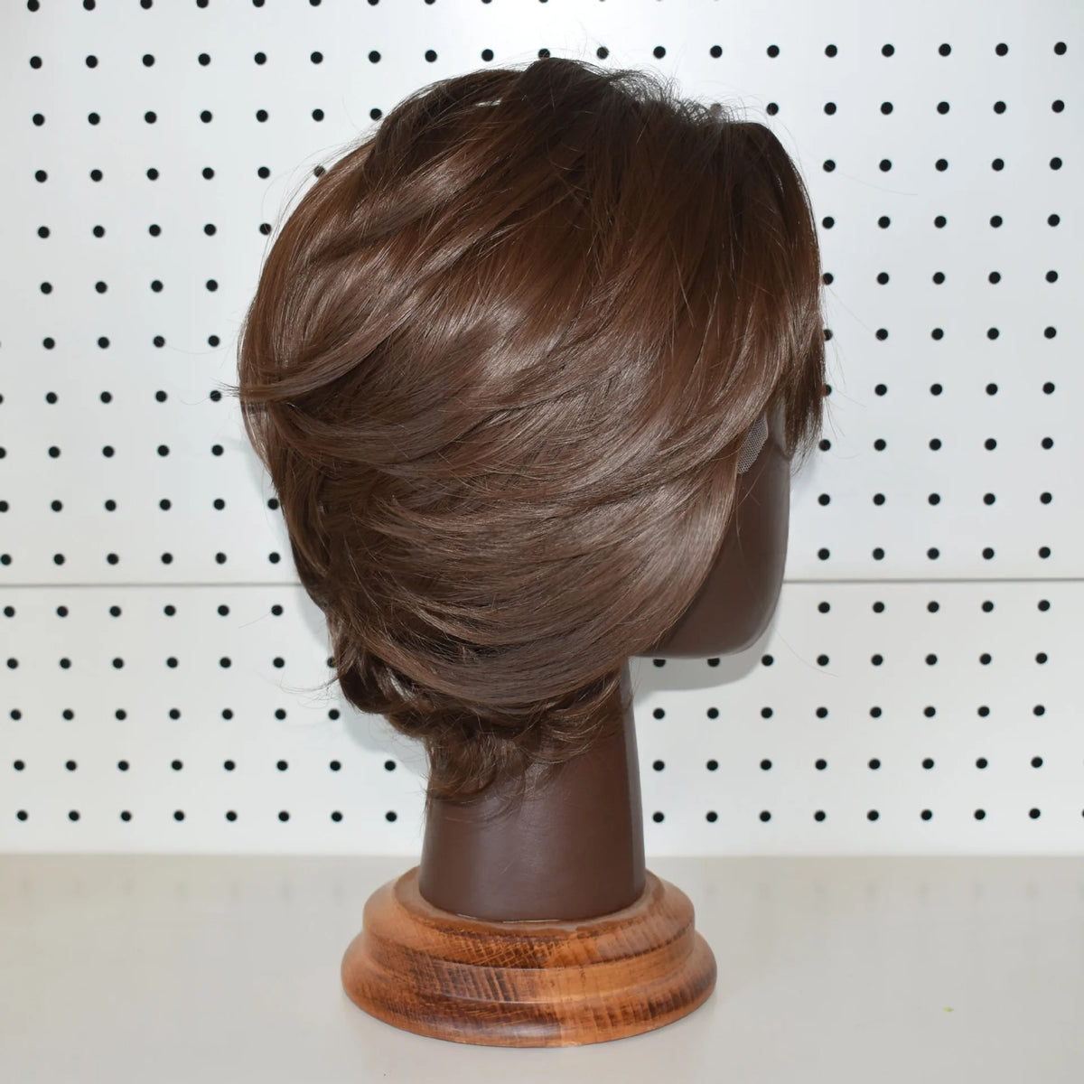 613 Blonde Short Bob Straight Wig for Man 8 Inch 13*4 Synthetic Lace Wigs 150% Density with Heat Resistant Fiber Hair Wig