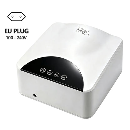 Dual‑Mode UV LED Nail Lamp Fast Drying Gel Nail Dryer Magnetic Mirror Base Auto Sensor for Gel Nails