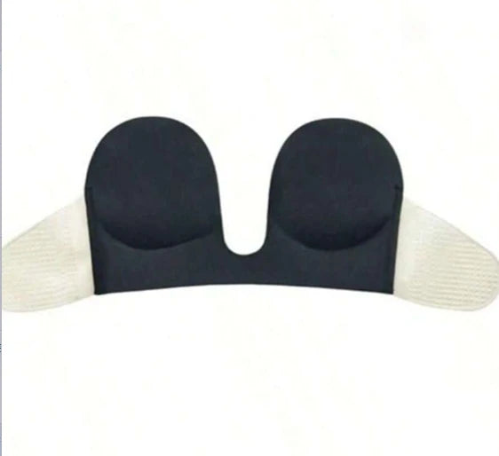 Breast patches for women's wedding dresses, deep V-dresses, gathered together, with anti sagging support