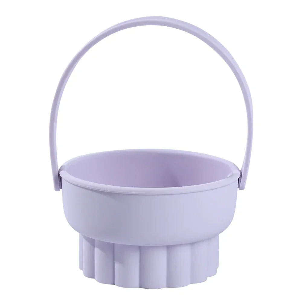1Pcs Silicone Makeup Brush Washing Bowl Cleaning Box Sponge Powder Puff Washer Beauty Egg Drying Storage Makeup ToolArtifact