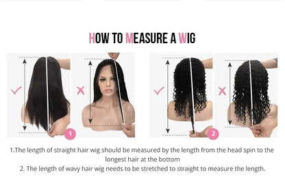 38Inch Deep Wave Frontal Wig Transparent 13x4 13x6 HD Lace Frontal Human Hair Wigs Curly Human Hair Lace Frontal Wigs For Women