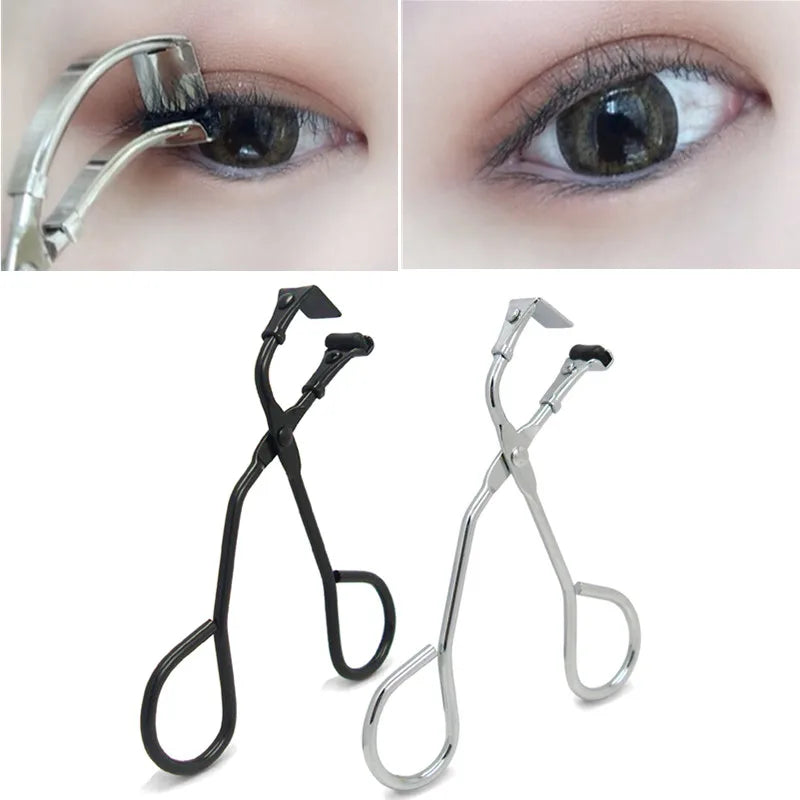 Stainless Steel Eyelash Curler Makeup Tool Details Part Eye Lash Curling Applicator Natural Eyelash Curly Tweezers Cosmetic Clip