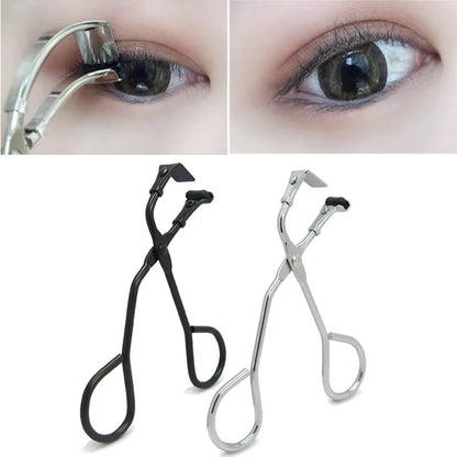 Stainless Steel Eyelash Curler Makeup Tool Details Part Eye Lash Curling Applicator Natural Eyelash Curly Tweezers Cosmetic Clip