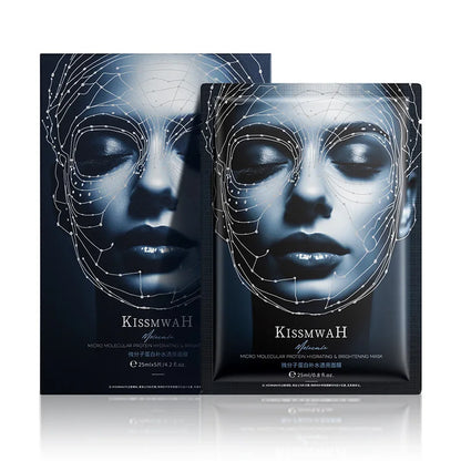 Micro Molecular Protein Moisturizing and Transparent Facial Mask Deeply Moisturizes and Moisturizes Skin, Wakes Up Skin Tone