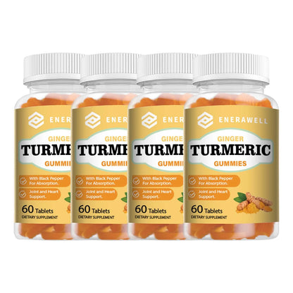 Turmeric Gummies, Boosts Immunity, Promotes Skin Health, Improves Mobility, Improves Blood Circulation, Regulates Blood Lipids