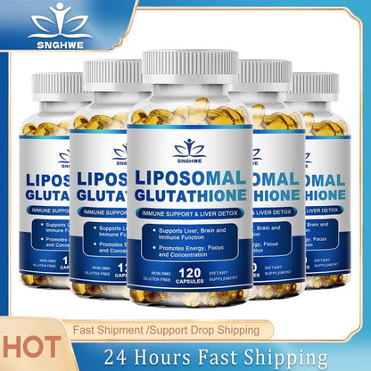1000 mg Glutathione Supplement - Maintains Youthful - Supports Skin Health, Antioxidant Supplement, Non-GMO