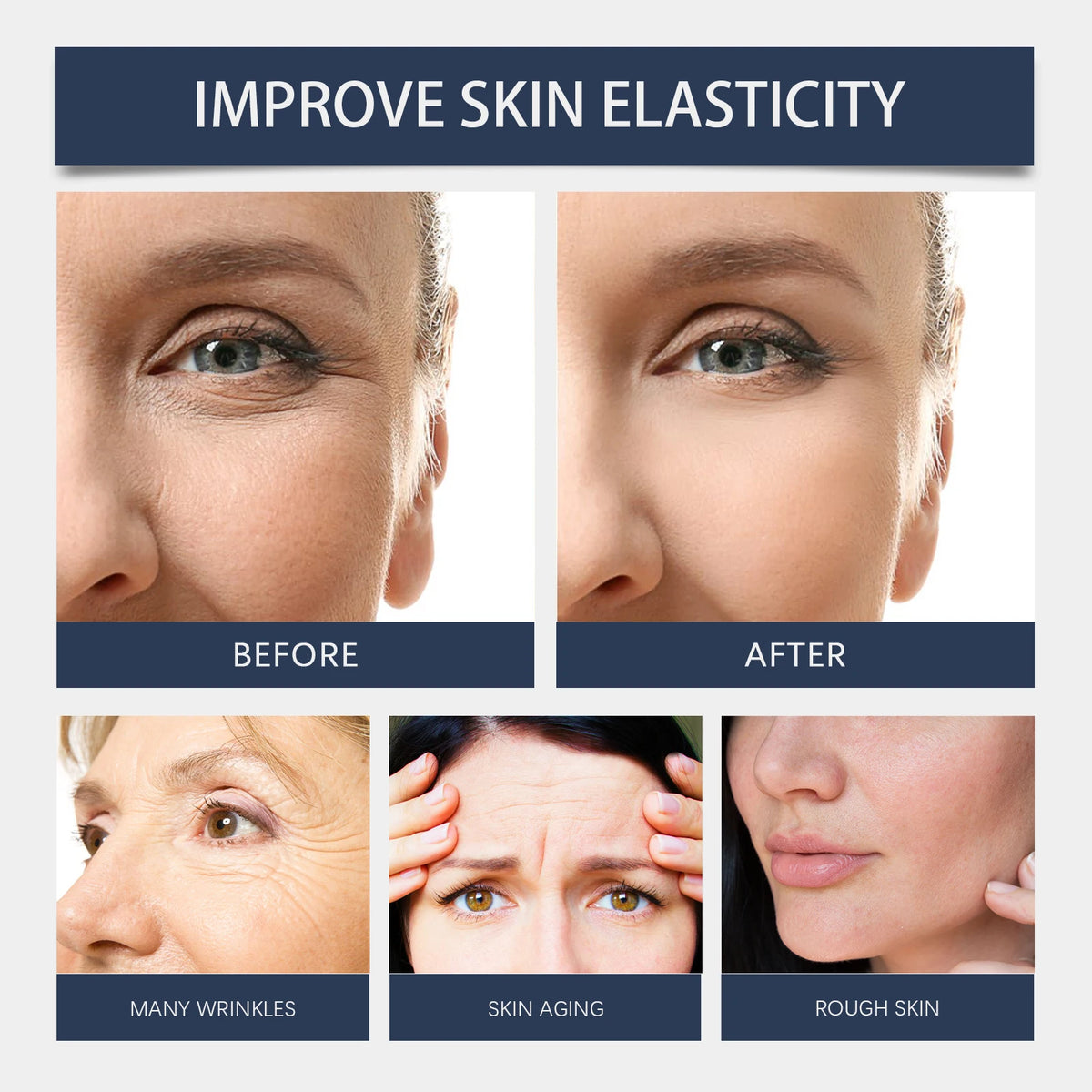 HOYGI Retinol Firming Stick Anti Wrinkle Lifting Firming Cream Hyaluronic Acid Hydrating Moisturize Smooth Fine Lines Face Cream