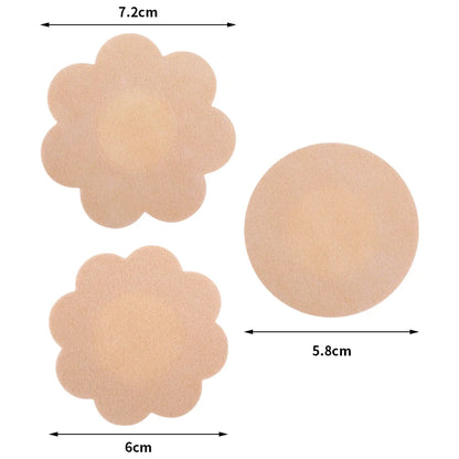 50/200pcs Nipple Cover Stickers Women Breast Lift Tape Pasties Invisible Self-Adhesive Disposable Bra Padding Chest Paste Patch