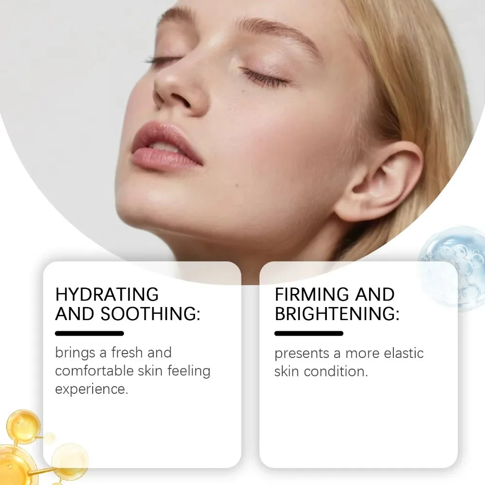 Professional Microneedle Serum Kit Hyaluronic Acid Hexapeptide Collagen Smoothing Fine Lines Deep Moisturizing Facial Care 0.3mm