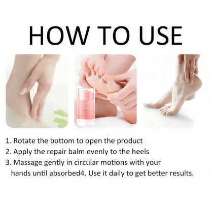 LGRAMER Peach Hand and Foot Cream Deeply Moisturizes and Nourishes the Skin of the Feet, Gentle and Non-Irritating / Anti-Crack