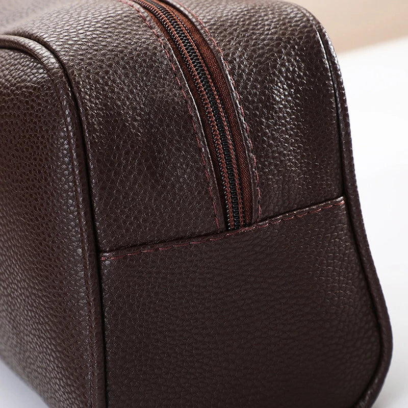 Cosmetic Bags Women Fashion Solid Color Handheld Wash Makeup Bag Ladies Portable Travel Storage Lipstick Organiser Bags