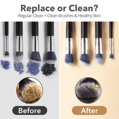 portable Electric Makeup Brush Cleaning Machine USB Cleaning Tool Suitable for Various Sizes of Beauty Makeup Brushes Artifact