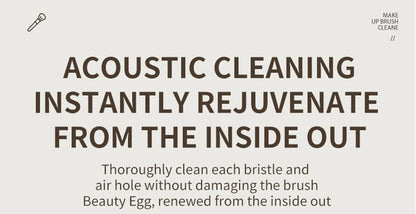 USB Electric Makeup Brush Cleaner 3-in-1 with Automatic Quick-Drying Support Device - Makeup Brush Cleaning And Drying Book Tool