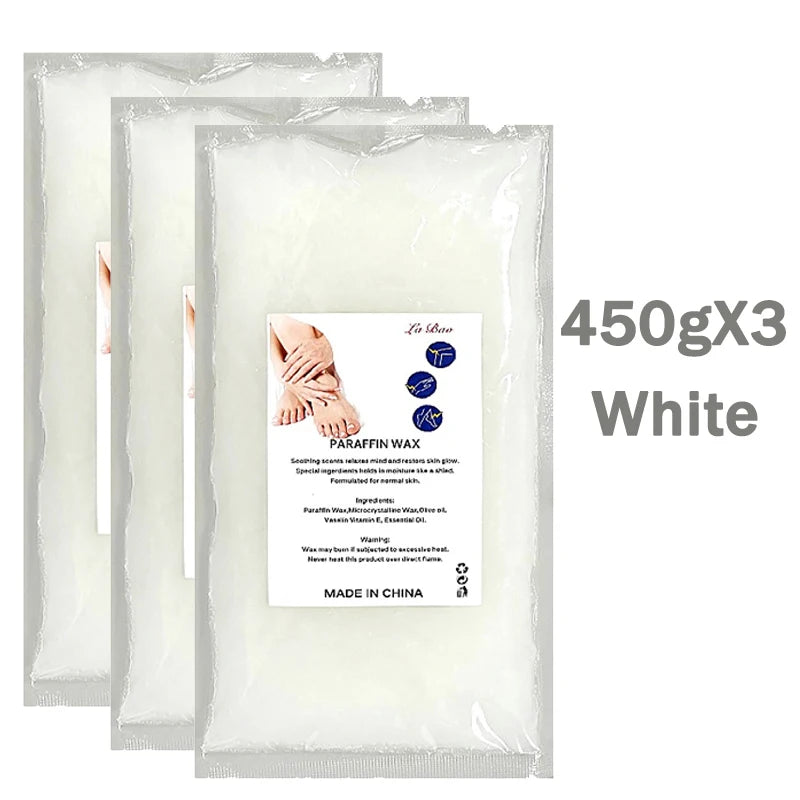 2026 Paraffin Wax Hand and Foot Feet Mask Peel Off 3Pcs/1Pcs SPA Moisturizing 200g/450g Hand Soft Wax For Bikini Body