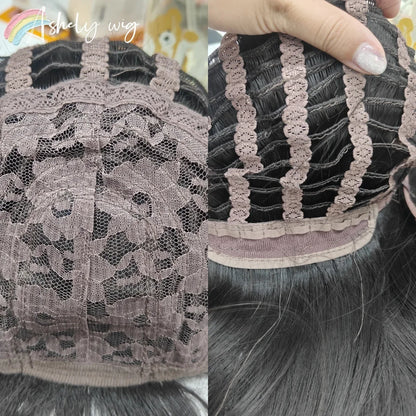 Black Wig with Bangs Long Straight Synthetic Wigs for Women 24inch Lolita Cute Natural High Temperature Fibers for Daily Use 가발