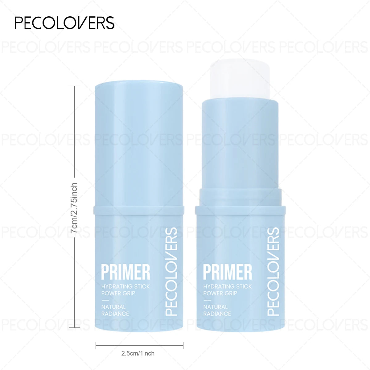 Waterproof Light Oil-control Makeup Base Face Concealer Primer Stick Cosmetic，Invisible Pore Primer Stick Pore Eraser