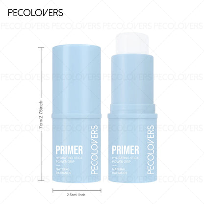 Waterproof Light Oil-control Makeup Base Face Concealer Primer Stick Cosmetic，Invisible Pore Primer Stick Pore Eraser