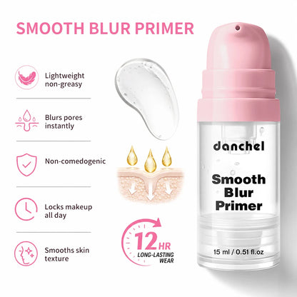 10Pcs Makeup Set Primer Foundation Concealer Setting Powder Makeup Brushes Beauty Sponge Full Face Cosmetic Kit Christmas Gift