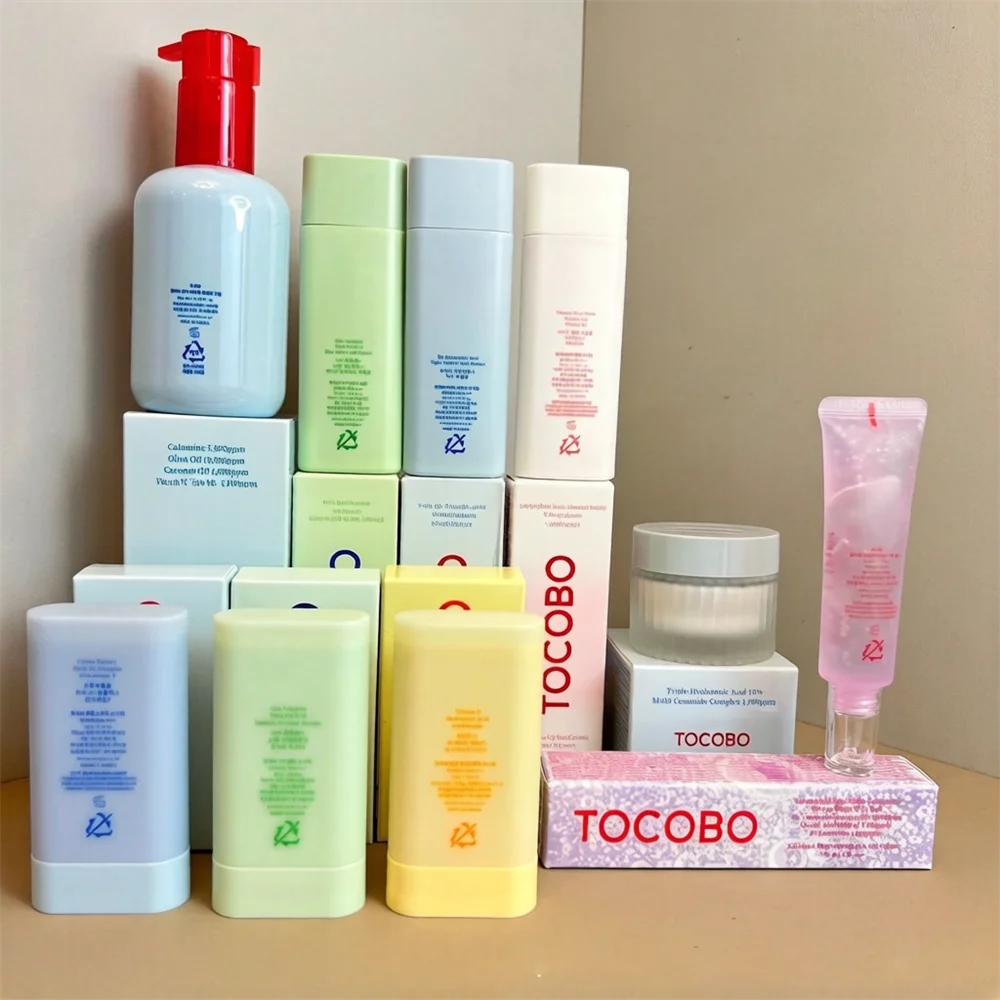 TOCOBO Tinted Moisturiser Barefaced Cream Smear Sunscreen Stick Essence Brighten Skin Ultraviolet-proof SPF 50+ Skin Tint Makeup