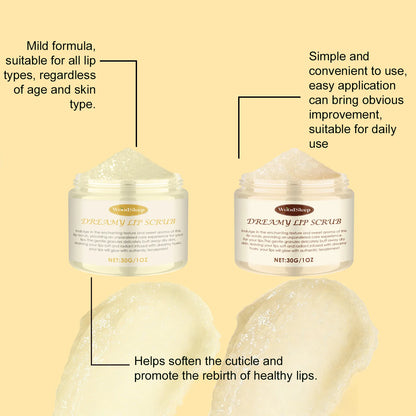 3 in1 Lip Scrub Mask Exfoliating Repairing Lighten Dry Cracked Lines Brighten Moisturizing Nourishing Beauty Plump Lip Treatment
