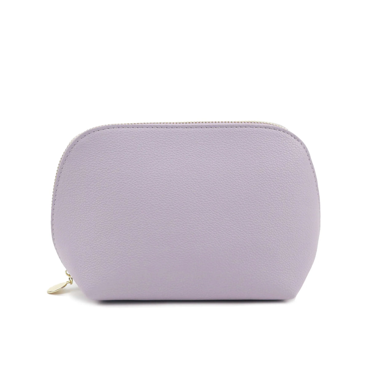 Customized Letters PU Leather Cosmetic Storage Bag Classic Simple Atmosphere Solid Color Make Up Bag Advanced Zipper Wash Bag