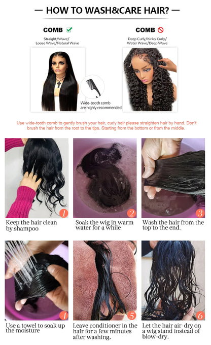 250% Ultra Fitted Body Wave Wig With Bangs 13x6 HD Lace Frontal Wigs Quick Weave Wig Invisible HD Lace Wig Deep Part Brazilian