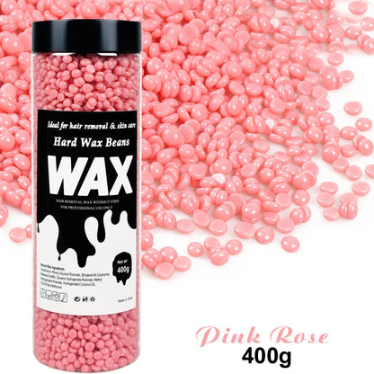 200g/400g Depilatory Wax Beans for Heating hard Wax Machine Hot Film Painless Waxing Beads Bikini Face Legs Body Hair Removal