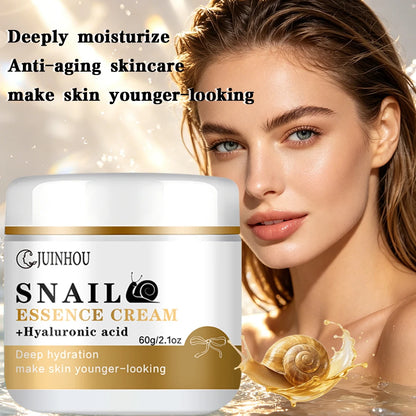 JUINHOU Snail Anti-aging Skincare Face Cream Make Skin Younger-looking Deep Hydration Skin Care Brighten skin Daily Use